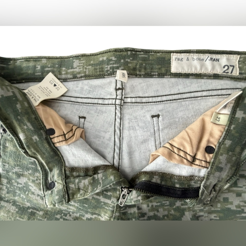 NWOT- Rag & Bone- Camo Jean- 27‎ - Picture 9 of 9